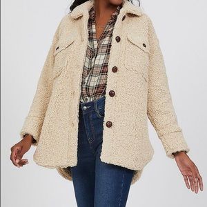 Brand New With Tags Suzy Shier Teddy Shacket